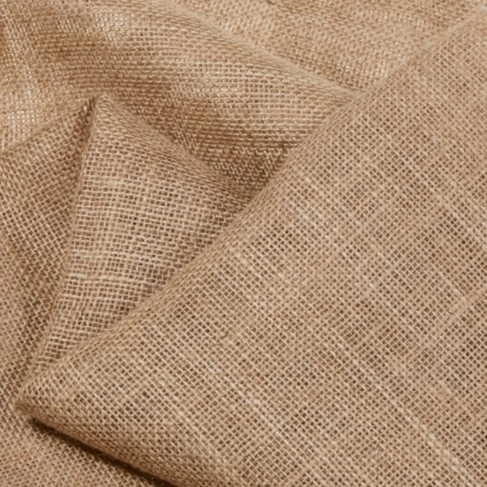 4 Yds Natural Burlap Fabric in 2 Packs of 2 Yds ea. NEW 46” wide. 100% Jute